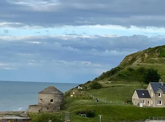 La Maison Bleue Hébergement de vacances Port-en-Bessin-Huppain